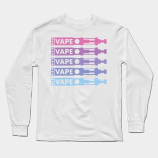 Vape the Wave - Aesthetics Long Sleeve T-Shirt